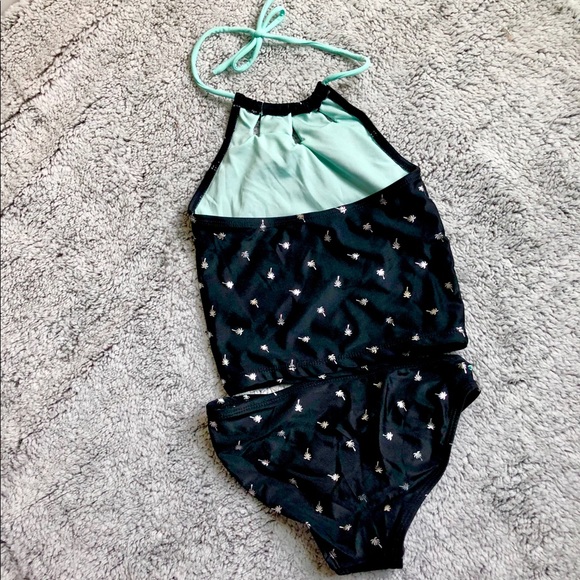 NWT Children’s Place Tankini Swimsuit Palms - Picture 4 of 5